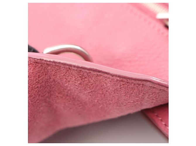 Borsa 2-Way Louis Vuitton MyLockme Marrone Rosa - vista 8