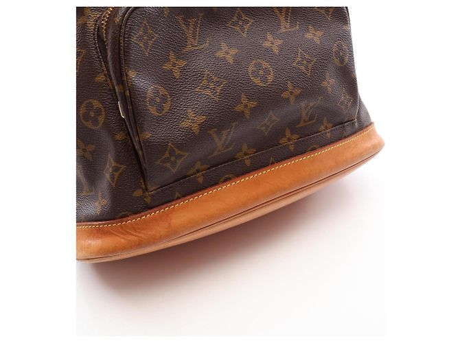 Mochila/Bolso Louis Vuitton Montsouris GM Monogram Castaño - vista 11