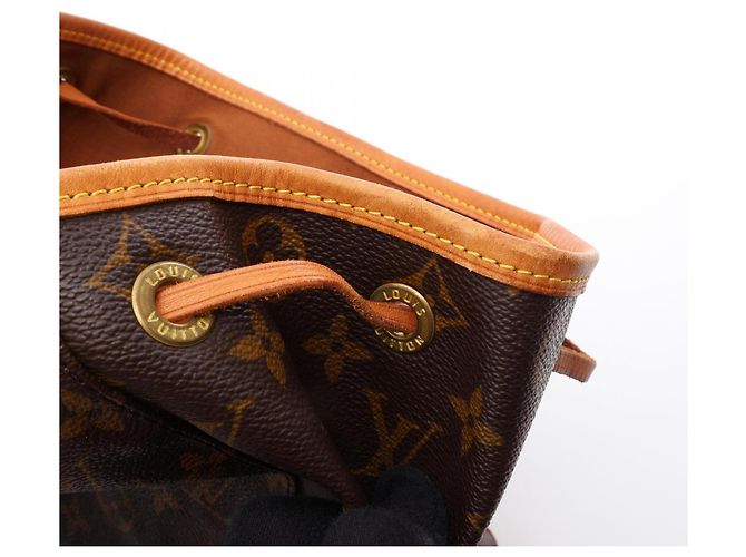 Mochila/Bolso Louis Vuitton Montsouris GM Monogram Castaño - vista 12
