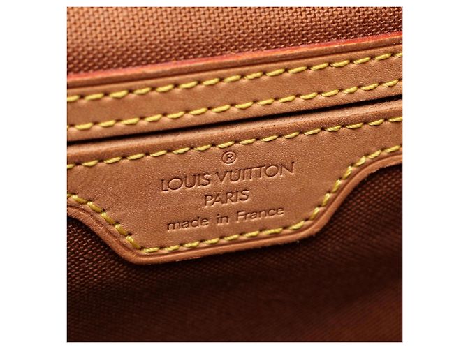 Mochila/Bolso Louis Vuitton Montsouris GM Monogram Castaño - vista 4