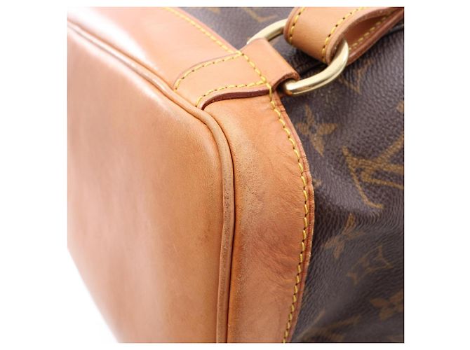 Mochila/Bolso Louis Vuitton Montsouris GM Monogram Castaño - vista 6