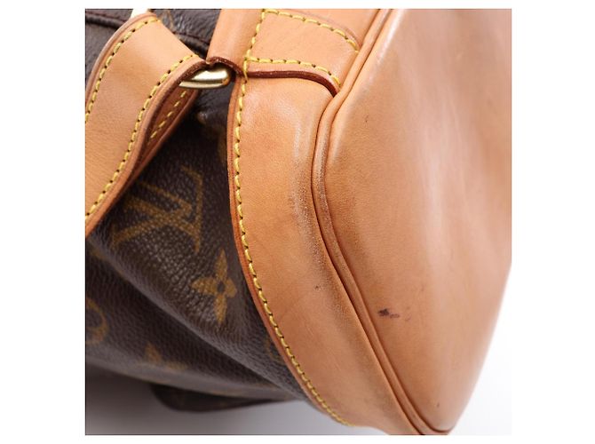 Mochila/Bolso Louis Vuitton Montsouris GM Monogram Castaño - vista 7