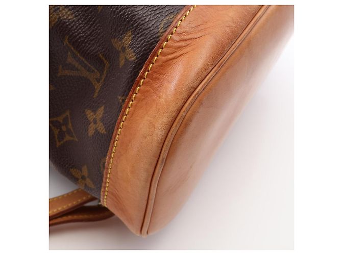 Mochila/Bolso Louis Vuitton Montsouris GM Monogram Castaño - vista 8