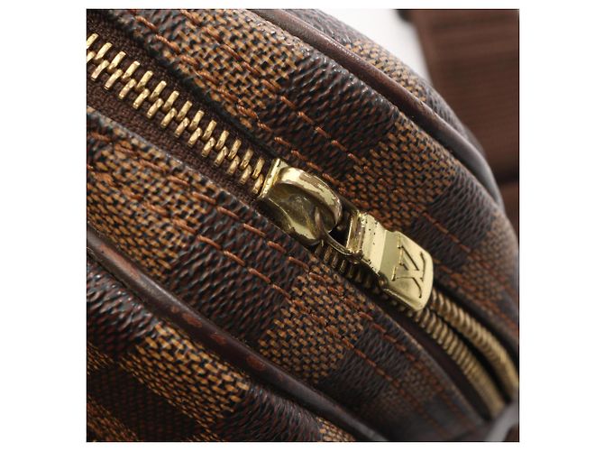 Borsa a Spalla Louis Vuitton Reporter PM Marrone Damier ebene - vista 11