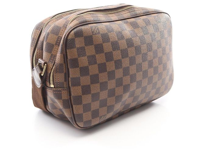 Borsa a Spalla Louis Vuitton Reporter PM Marrone Damier ebene - vista 2