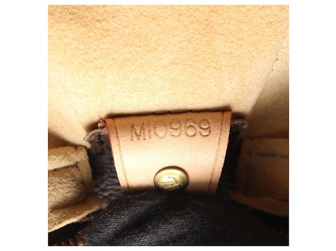 Borsa a Spalla Louis Vuitton Looping GM Marrone - vista 5