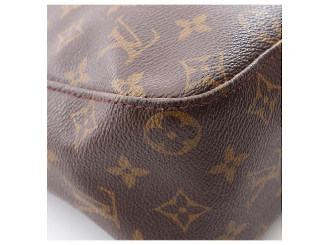 Bolso de Hombro Louis Vuitton Looping GM Castaño - vista 11