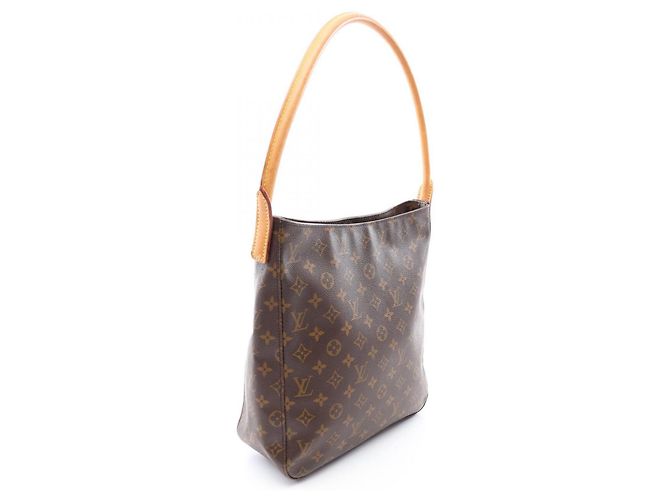 Bolso de Hombro Louis Vuitton Looping GM Castaño - vista 2