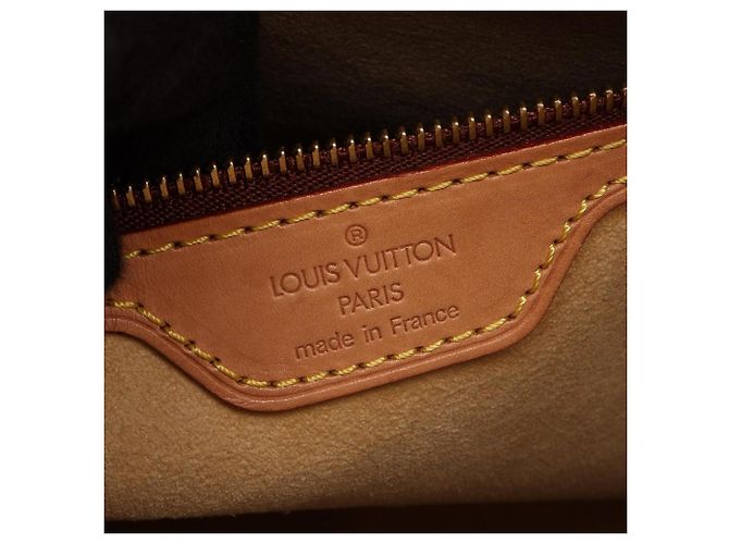 Bolso de Hombro Louis Vuitton Looping GM Castaño - vista 4