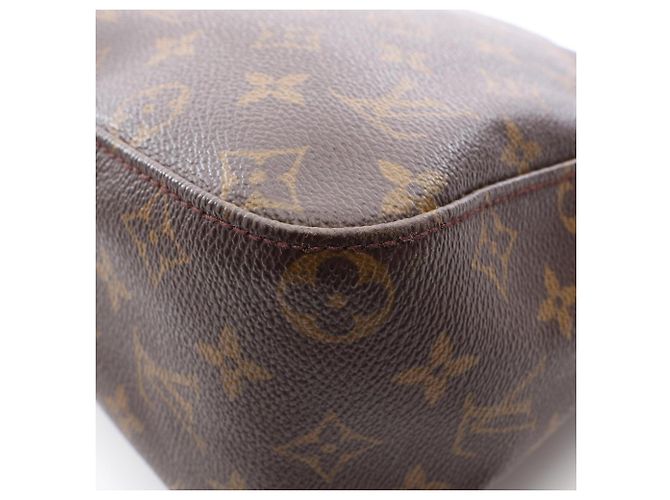 Bolso de Hombro Louis Vuitton Looping GM Castaño - vista 8
