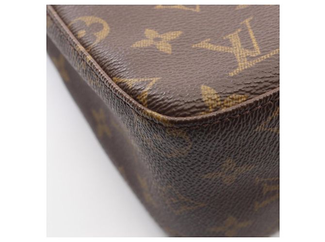 Borsa a Spalla Louis Vuitton Looping MM Marrone - vista 8