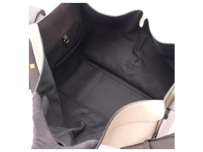 Loewe Hammock Medium 2-Way Handtasche Braun Beige - Ansicht 3