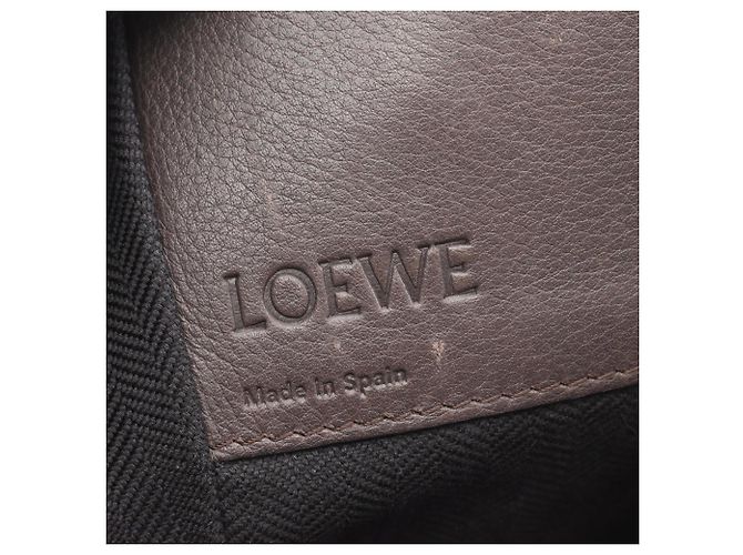 Loewe Hammock Medium 2-Way Handtasche Braun Beige - Ansicht 4