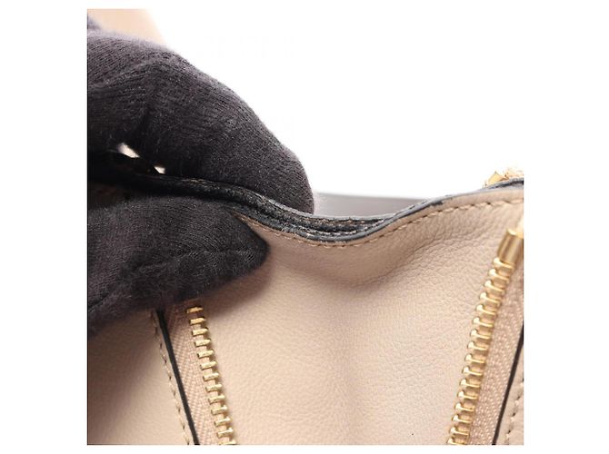 Loewe Hammock Medium 2-Way Handtasche Braun Beige - Ansicht 9