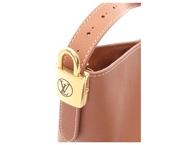 Borsa a Spalla Louis Vuitton Lowkey All In BB Marrone Cognac - vista 5