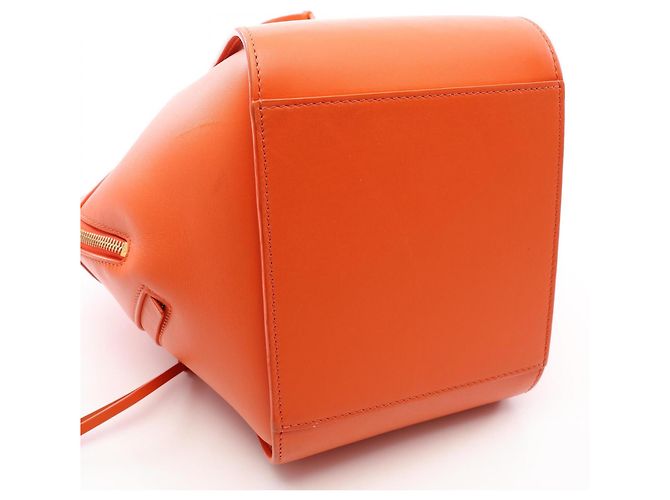 Borsa a mano 2-Way Hammock Compact in pelle arancione Loewe - vista 10