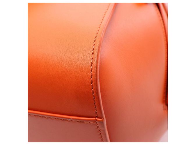 Borsa a mano 2-Way Hammock Compact in pelle arancione Loewe - vista 6