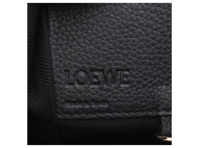 Loewe Hammock Small 2-Way Handtasche Schwarz Marineblau - Ansicht 4