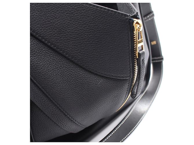 Loewe Hammock Small 2-Way Handtasche Schwarz Marineblau - Ansicht 7