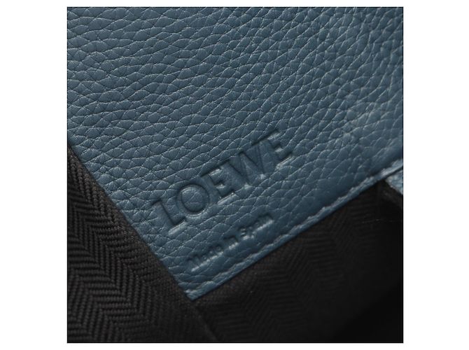 Borsa a mano Loewe Hammock Small 2-Way in pelle Blu - vista 4
