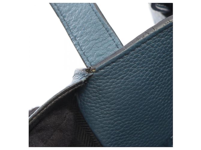 Borsa a mano Loewe Hammock Small 2-Way in pelle Blu - vista 6