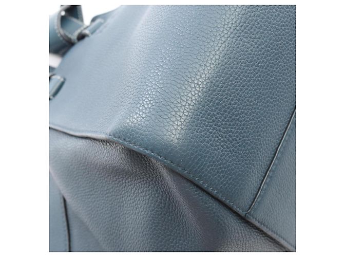 Borsa a mano Loewe Hammock Small 2-Way in pelle Blu - vista 8