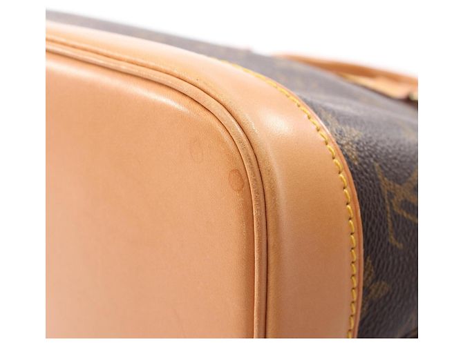 Borsa Louis Vuitton Alma PM Monogram Marrone - vista 7