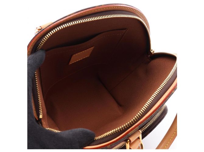 Borsa Louis Vuitton Ellipse PM Monogram Marrone - vista 3
