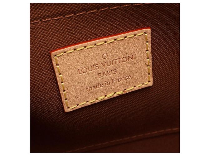 Borsa Louis Vuitton Ellipse PM Monogram Marrone - vista 4