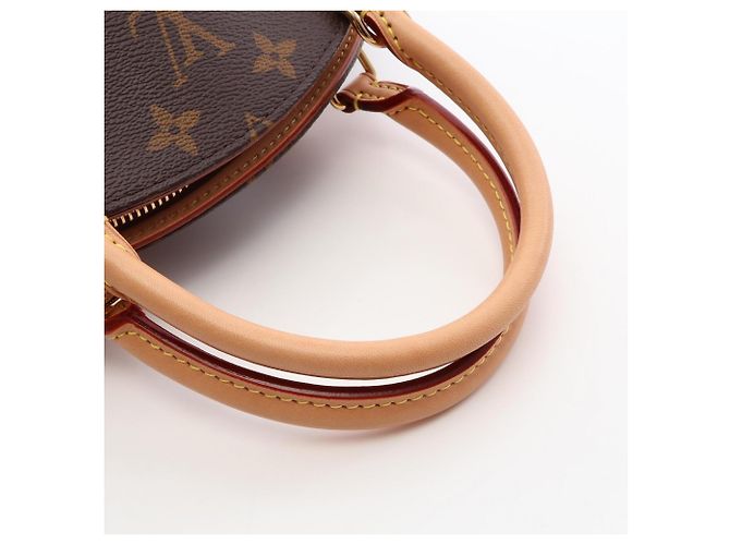 Borsa Louis Vuitton Ellipse PM Monogram Marrone - vista 5