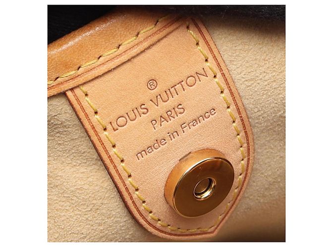 Borsa a Spalla Louis Vuitton Galliera PM Monogram Marrone - vista 4