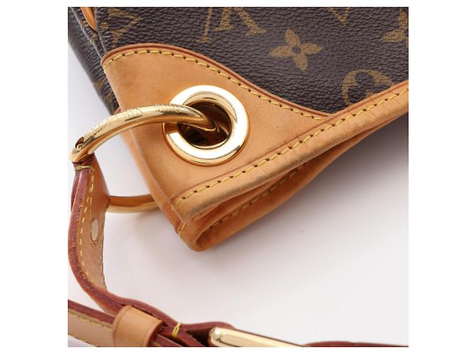 Borsa a Spalla Louis Vuitton Galliera PM Monogram Marrone - vista 7