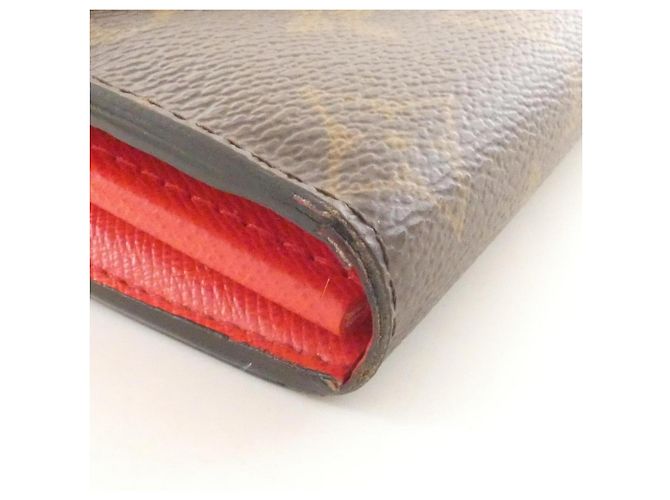 Cartera Louis Vuitton Monogram Portefeuille Sarah Castaño Roja - vista 3