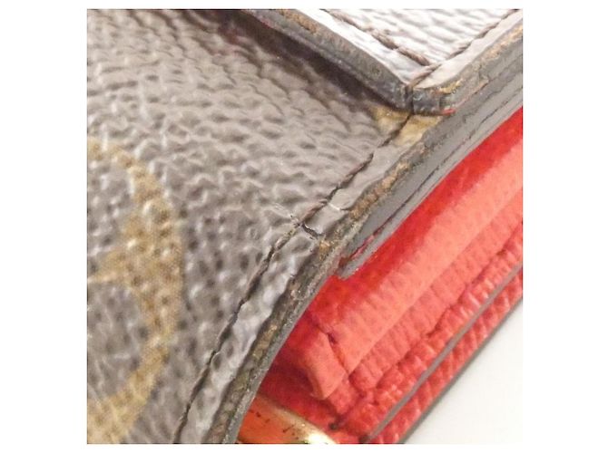 Cartera Louis Vuitton Monogram Portefeuille Sarah Castaño Roja - vista 4
