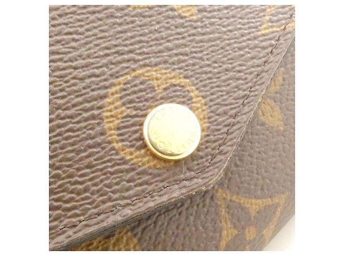 Cartera Louis Vuitton Monogram Portefeuille Sarah Castaño Roja - vista 5