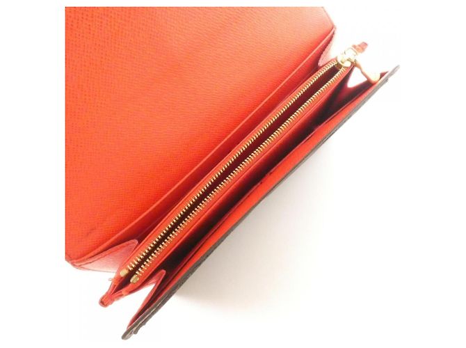 Cartera Louis Vuitton Monogram Portefeuille Sarah Castaño Roja - vista 9