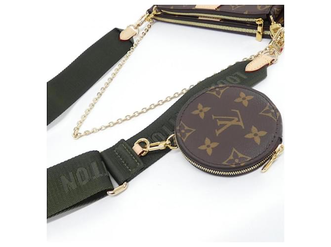 Louis Vuitton Monogram Multi Pochette Accessoires Marrone Cachi - vista 5
