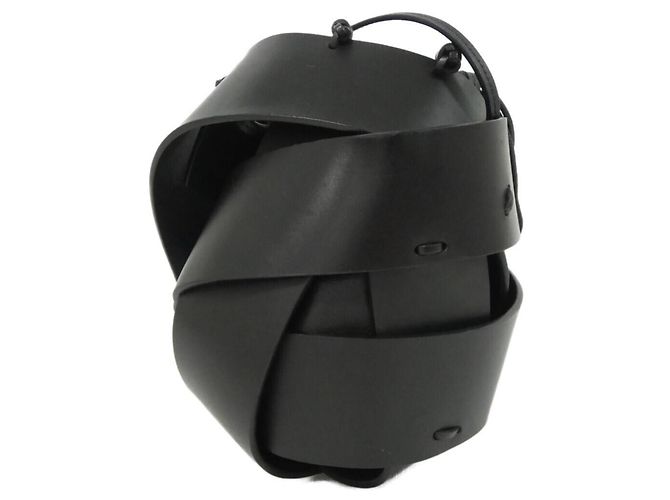 Borsa a tracolla in pelle di vitello nera Loewe A630Z45X02 Nero - vista 2