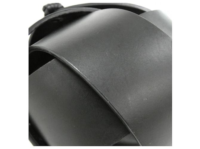 Borsa a tracolla in pelle di vitello nera Loewe A630Z45X02 Nero - vista 3