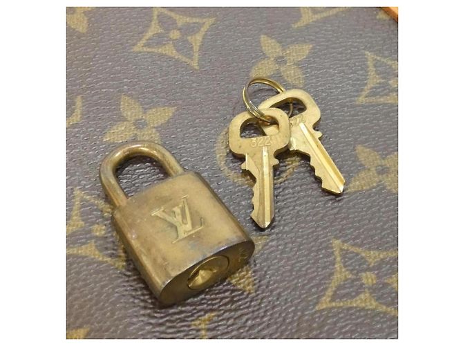 Bolso Boston Louis Vuitton Monogram Keepall 50cm Castaño - vista 3