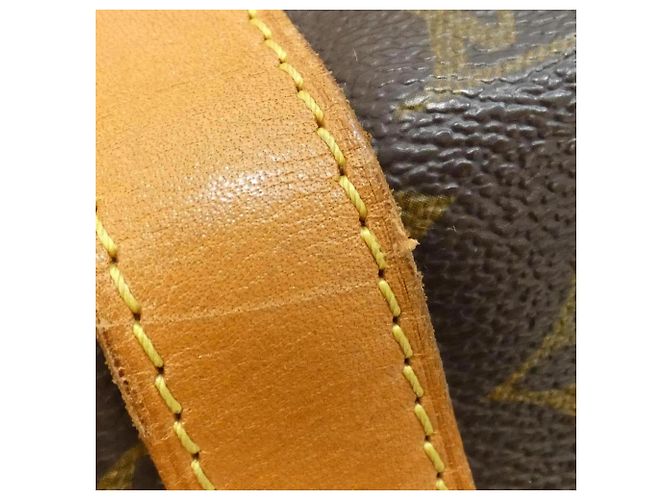 Bolso Boston Louis Vuitton Monogram Keepall 50cm Castaño - vista 7