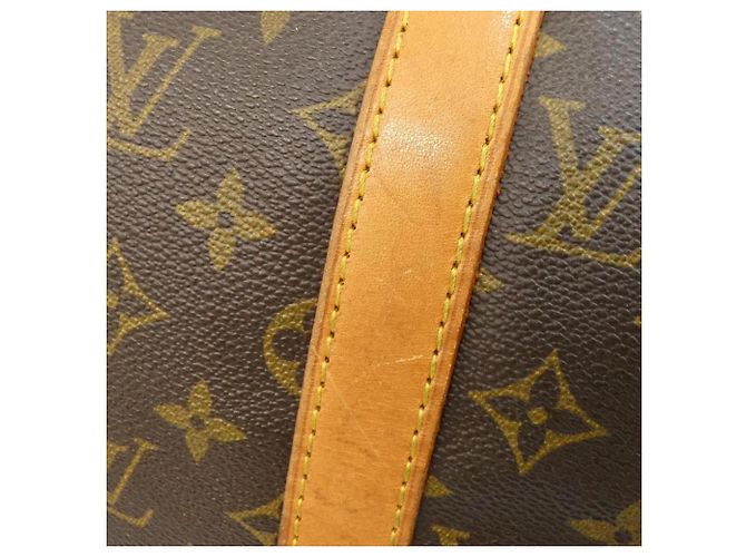 Borsa Boston Louis Vuitton Monogram Keepall 50cm Marrone - vista 2