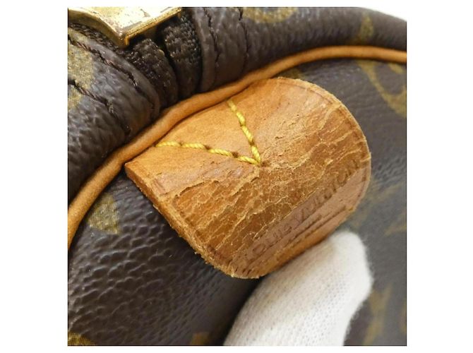 Borsa Boston Louis Vuitton Monogram Keepall 50cm Marrone - vista 6