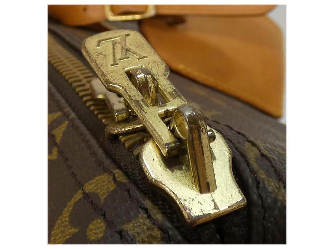 Borsa Boston Louis Vuitton Monogram Keepall 50cm Marrone - vista 7