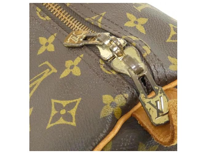 Louis Vuitton Monogram Keepall 60cm M41422 Borsa Boston Marrone - vista 3