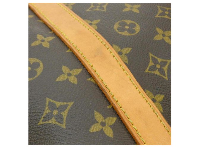 Louis Vuitton Monogram Keepall 60cm M41422 Borsa Boston Marrone - vista 4