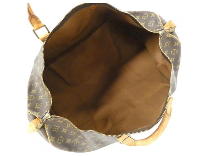 Louis Vuitton Monogram Keepall 60cm M41422 Borsa Boston Marrone - vista 9