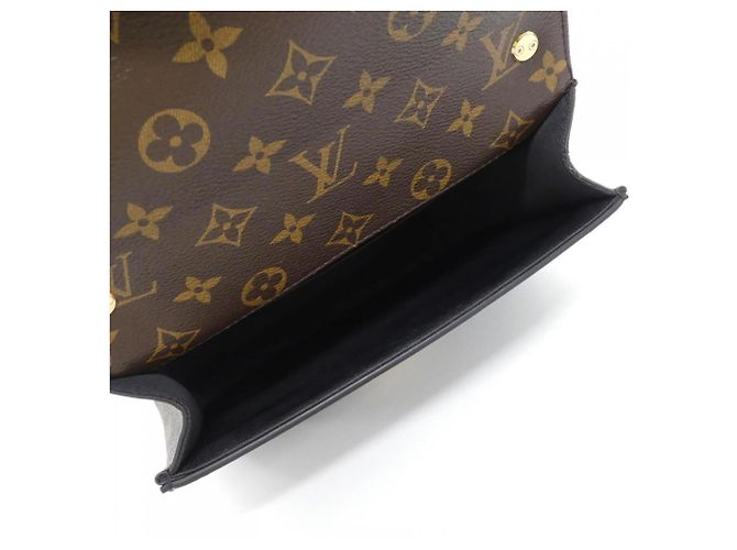 Borsa a tracolla Louis Vuitton Monogram Vernis Miroir Cherrywood BB Nero - vista 7