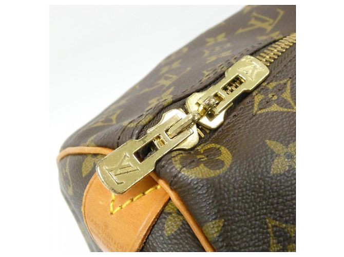 Borsa Boston Louis Vuitton Monogram Keepall 50cm Marrone - vista 3