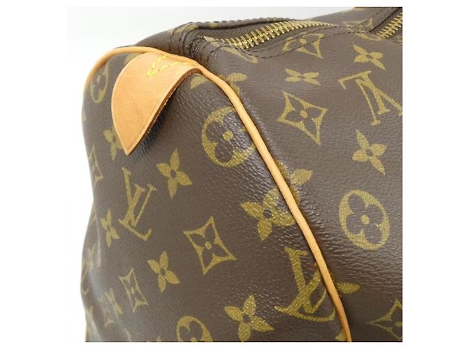 Borsa Boston Louis Vuitton Monogram Keepall 50cm Marrone - vista 7